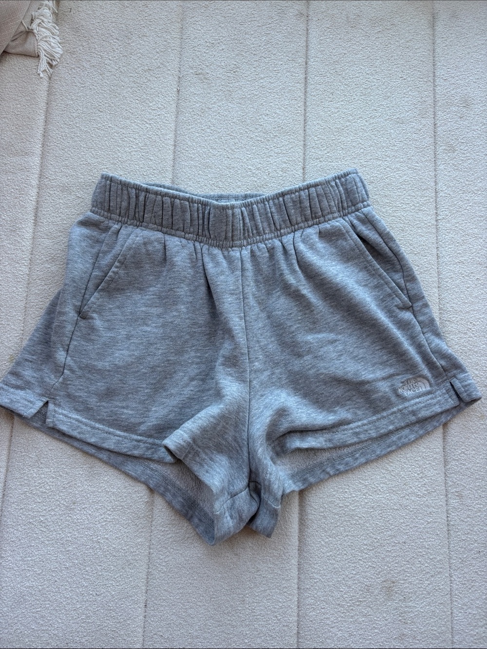The North Face Light Gray Women's Sweat Shorts